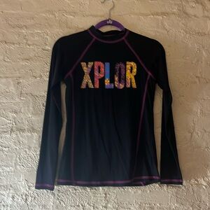 Xplor women’s small rash guard